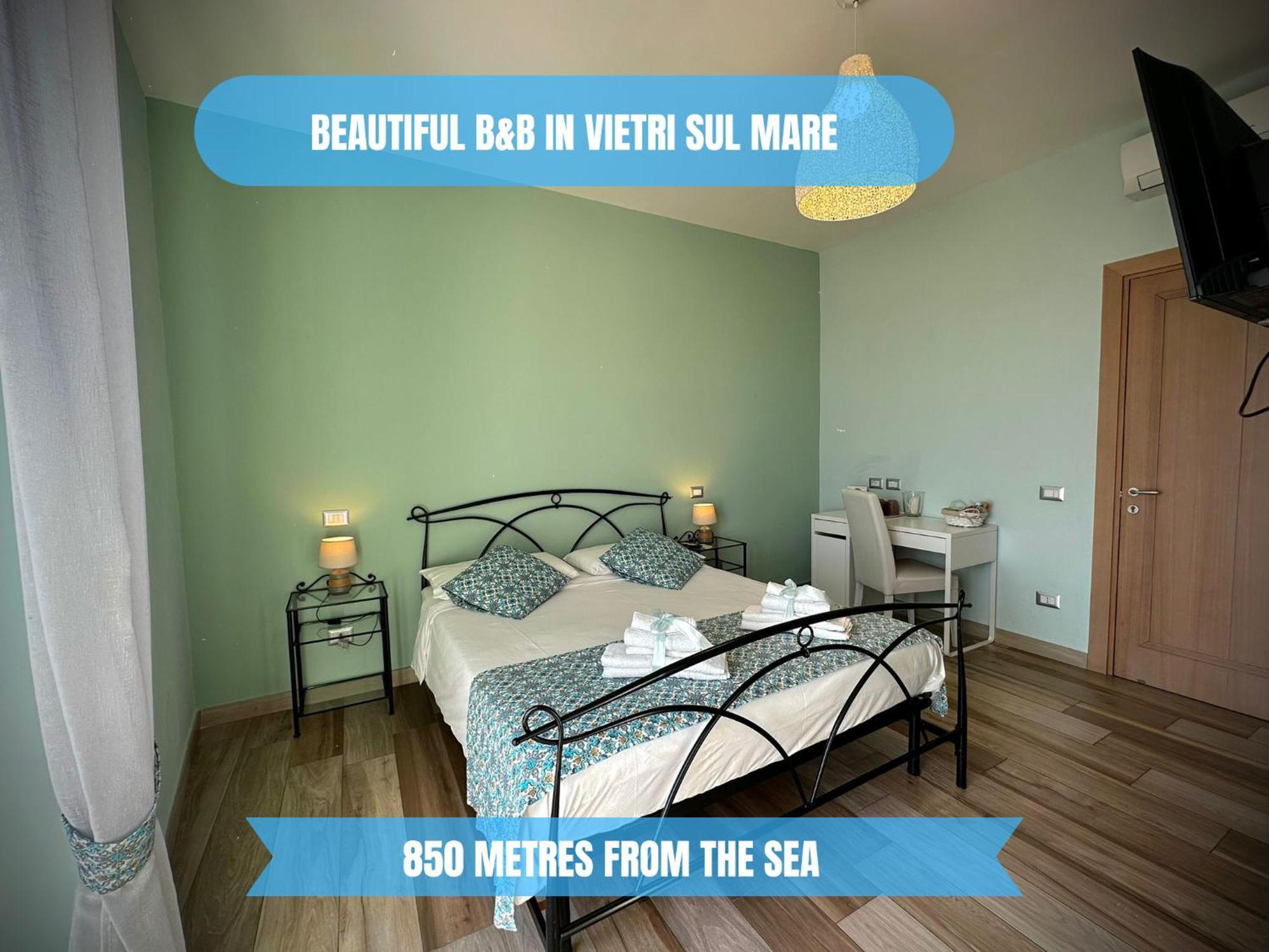 ---5 Minutes From The Sea ---Panorama And A-C Bed & Breakfast Vietri Luaran gambar